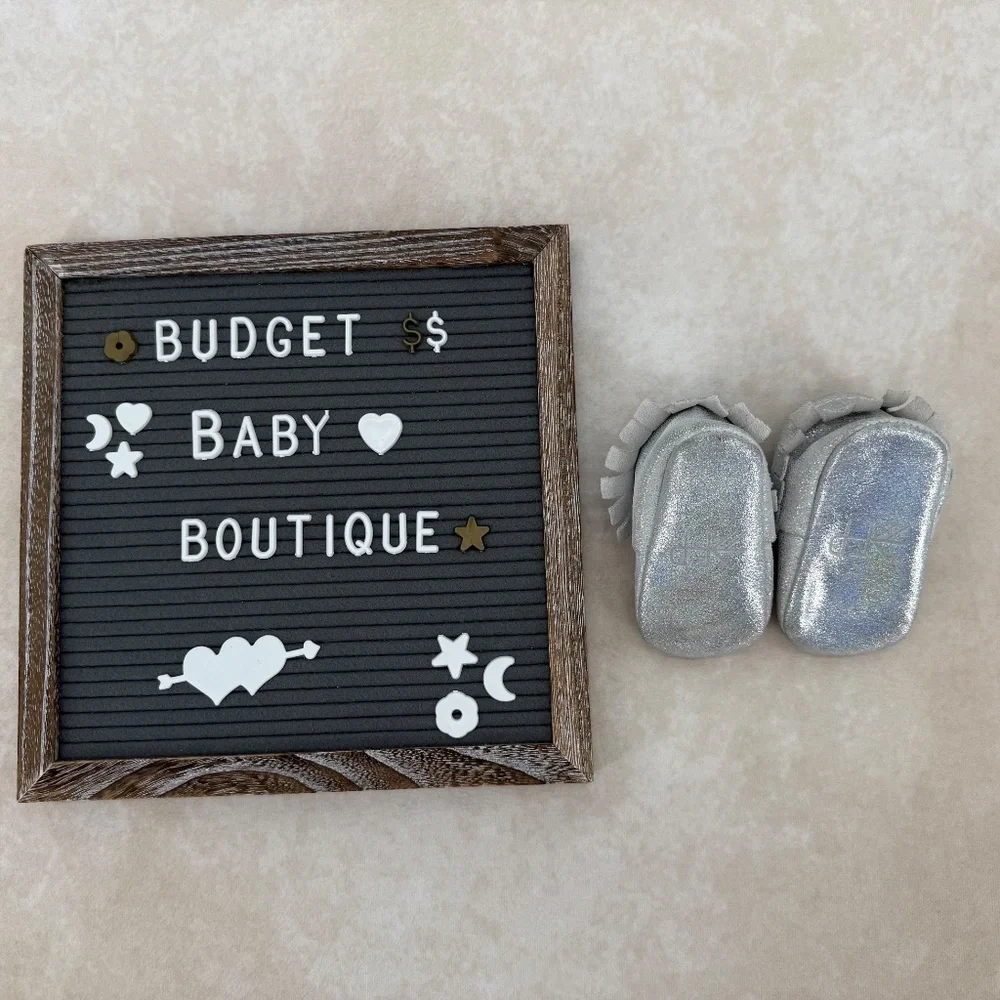 Freshly Picked Silver Moccasins